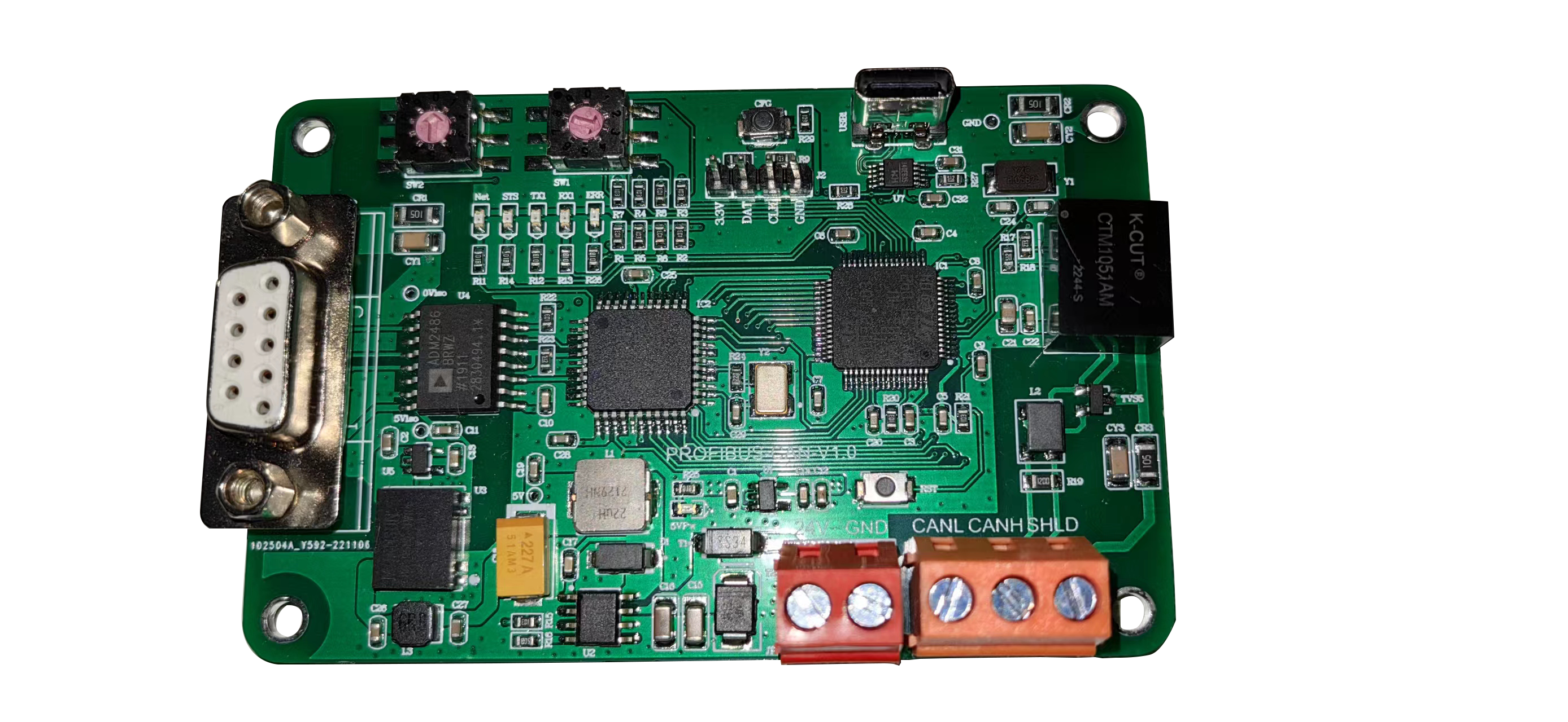 PROFIBUS DP-CAN�W(w��ng)�P(gu��n)